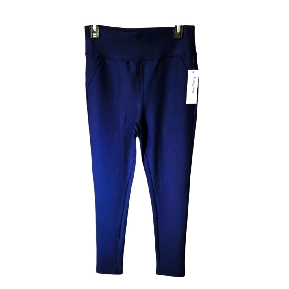 RedFinch Yoga Leggings Blue Style number 23TRG17 Women size M